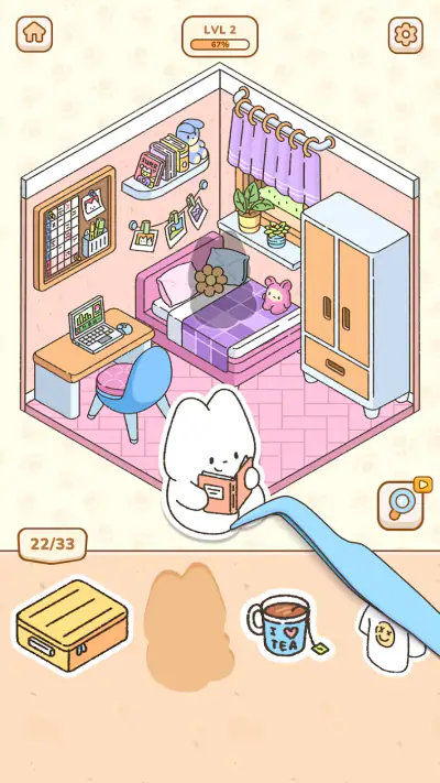 My Sticker Room – Deko-Spiel screenshot 1