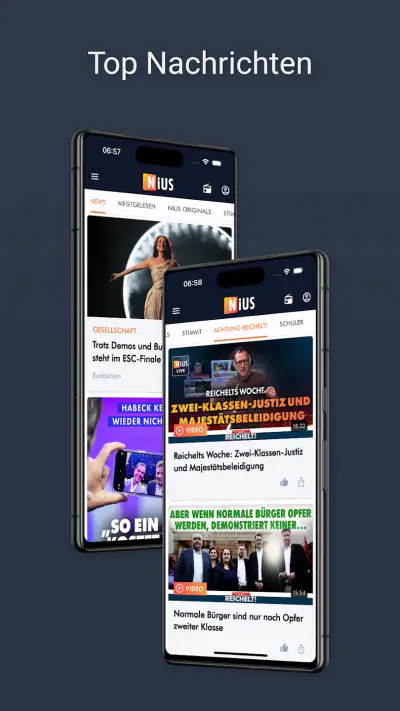 NIUS - Nachrichten & Meinungen screenshot 1