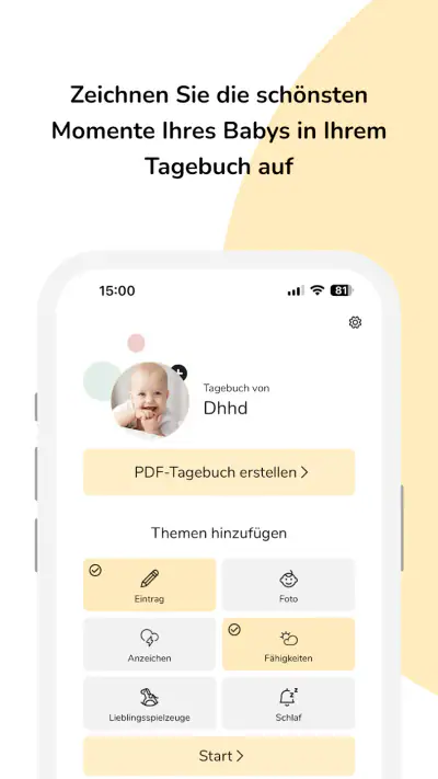 Oje, ich wachse! Baby & Eltern screenshot 1