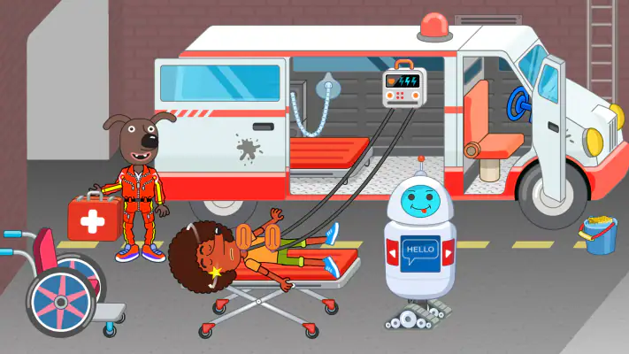 Pepi City: Hospital Life screenshot 1