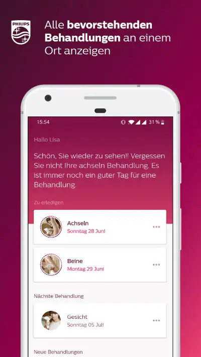 Philips Lumea IPL screenshot 1