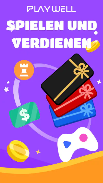 PlayWell: Spielen & Verdienen screenshot 1