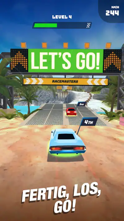 Race Master 3D: Auto Rennen screenshot 1