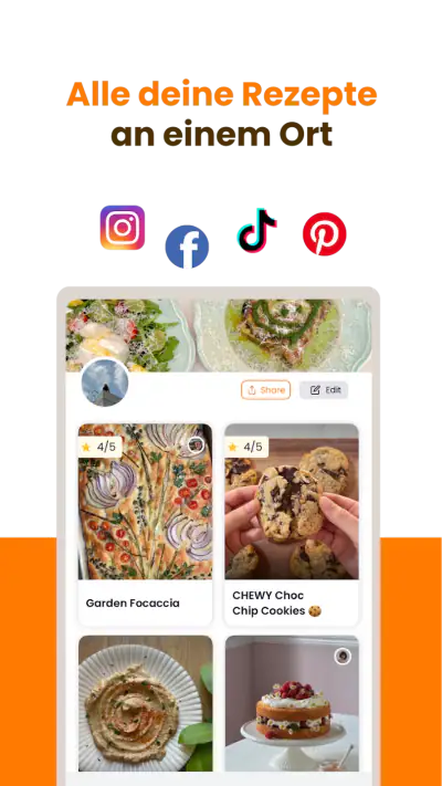 ReciMe: Rezeptmanager screenshot 1