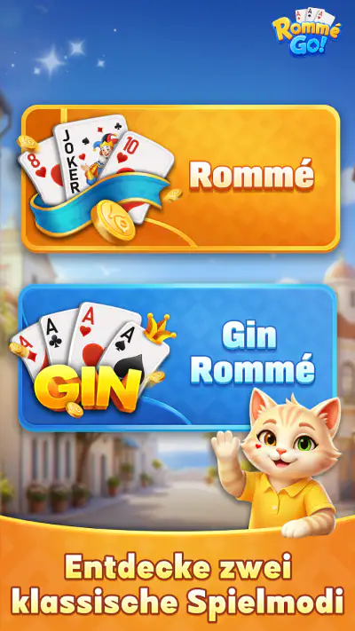 Rommé GO! - Kartenspiel Online screenshot 1