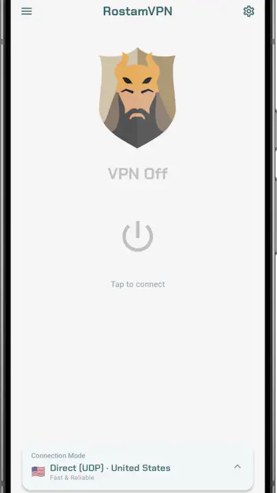Rostam VPN Super VPN Proxy screenshot 1