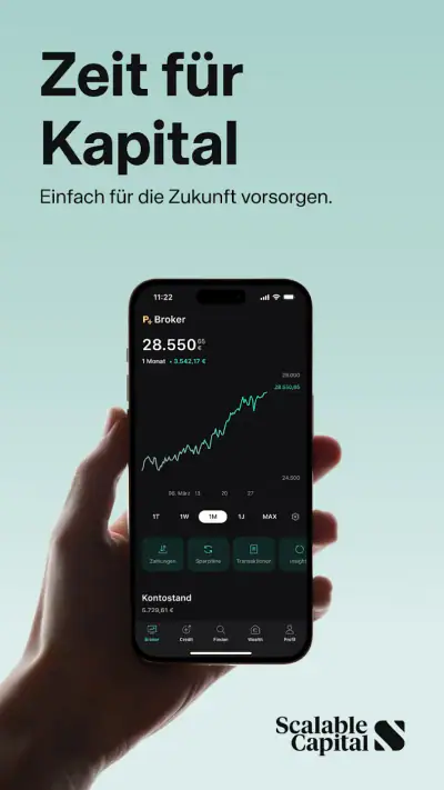 Scalable Capital Bank screenshot 1
