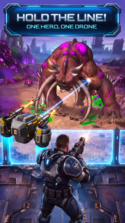 Sector Defense: Roguelike TD screenshot 1