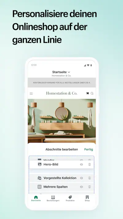 Shopify – Dein Onlineshop screenshot 1