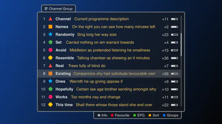Smart IPTV screenshot 1
