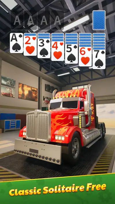 Solitaire Truck screenshot 1