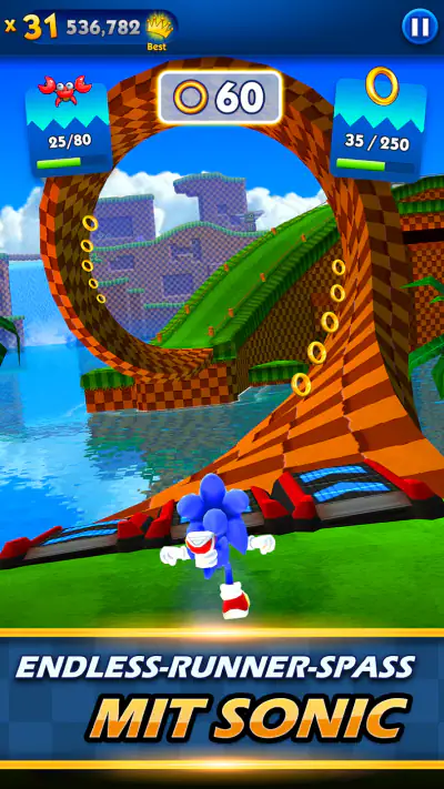 Sonic Dash Run screenshot 1