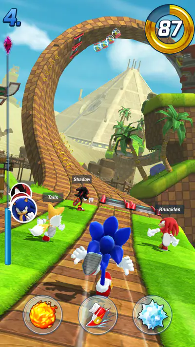Sonic Forces: PvP-Rennen screenshot 1