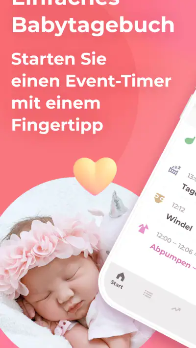 Stillen Tracker & Babytagebuch screenshot 1