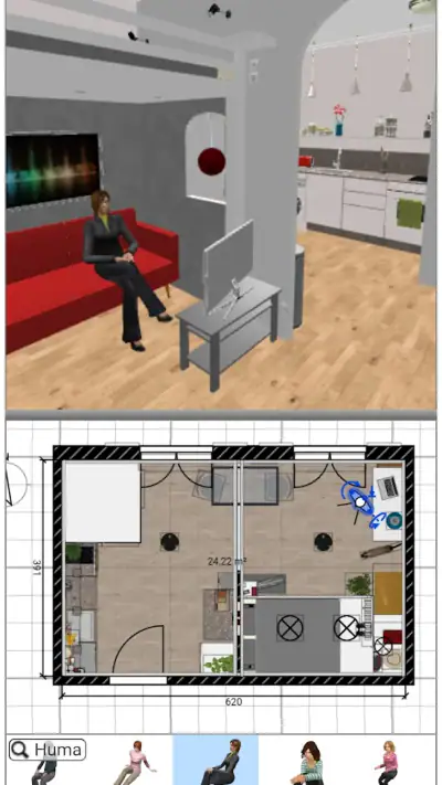 Sweet Home 3D: Plane dein Haus screenshot 1
