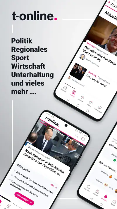 t-online - Nachrichten screenshot 1
