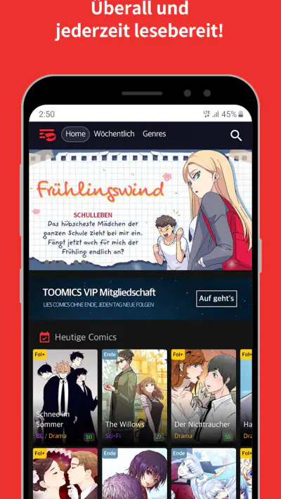 Toomics - Lies Premium Comics screenshot 1