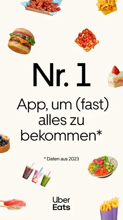 Uber Eats: Essenslieferung screenshot 1