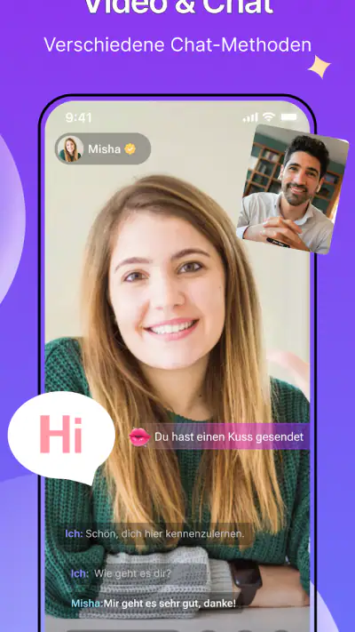 Vava.chat: Video & Übersetzung screenshot 1