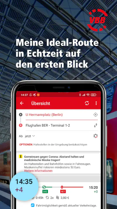 VBB Bus & Bahn: Tickets&Zeiten screenshot 1
