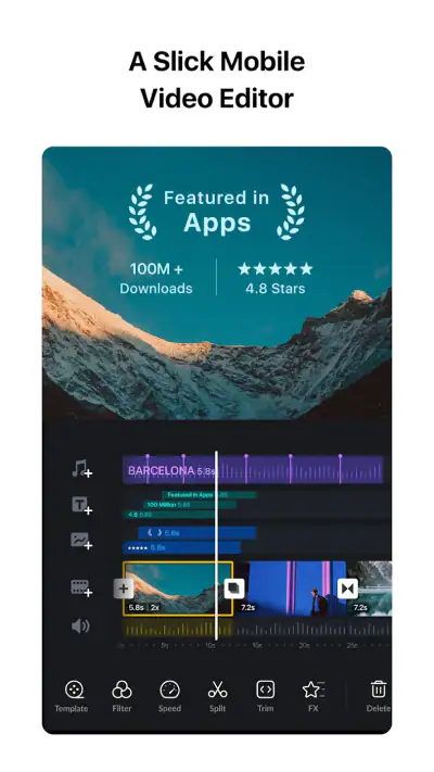 VN: Foto- & Video-Editor screenshot 1