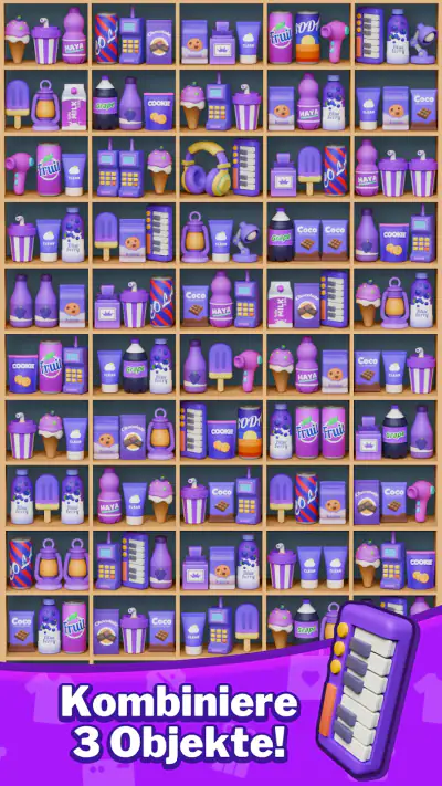 Waren Sortierspiele: 3D-Puzzle screenshot 1