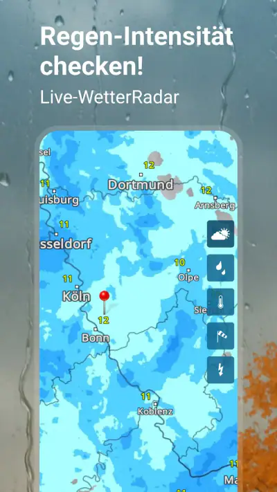 Wetter Online - RegenRadar screenshot 1