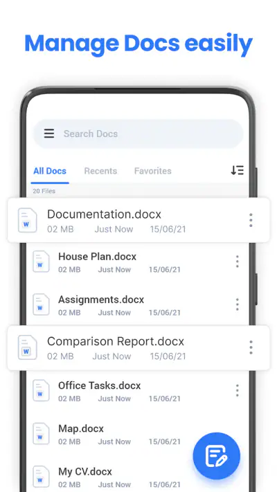 Word Dokument - Word Docs App screenshot 1