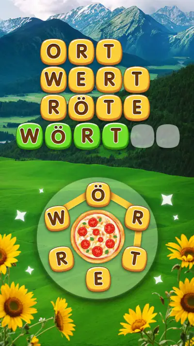 Word Pizza - Wortspiel screenshot 1