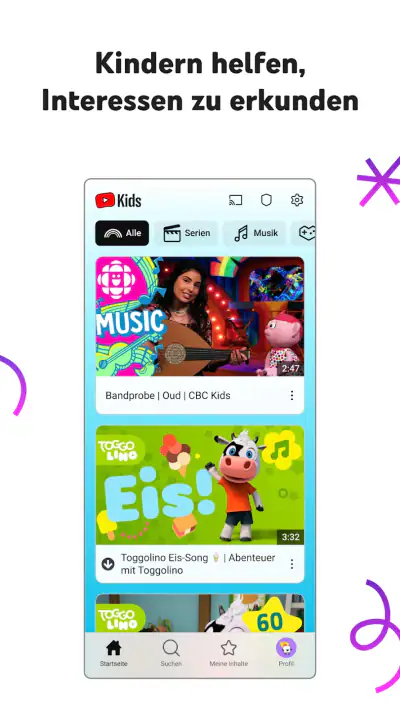 YouTube Kids screenshot 1
