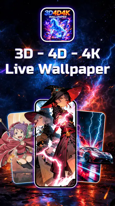 3D 4D 4K Live Wallpaper screenshot 1
