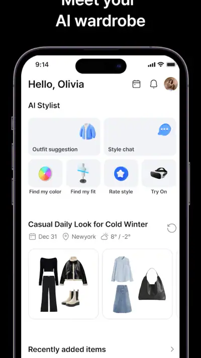 Acloset - AI Fashion Assistant screenshot 1