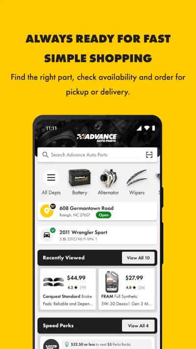 Advance Auto Parts + Tools/Acc screenshot 1