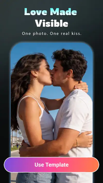 AI Lovers : Kiss video maker screenshot 1