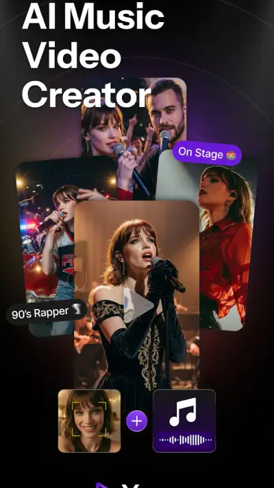 AI Music Video Generator: Yuna screenshot 1