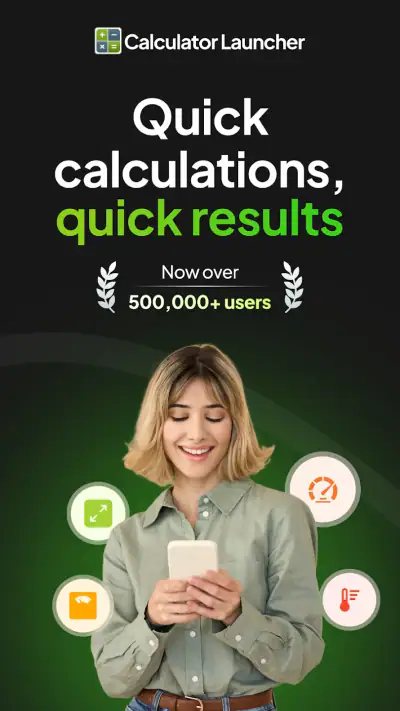 Calculator Launcher screenshot 1