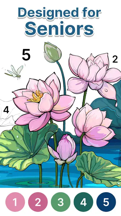 Anima Color - Paint by Number screenshot 1