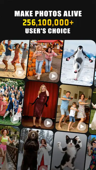 Animator - AI photo dance screenshot 1