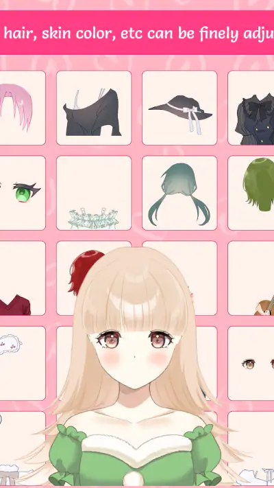 Anime Avatar: Cute OC screenshot 1