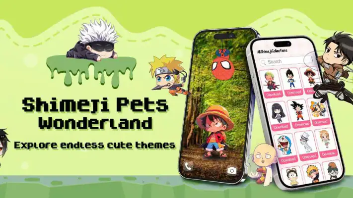 Anime Screen Pets: Shimeji screenshot 1
