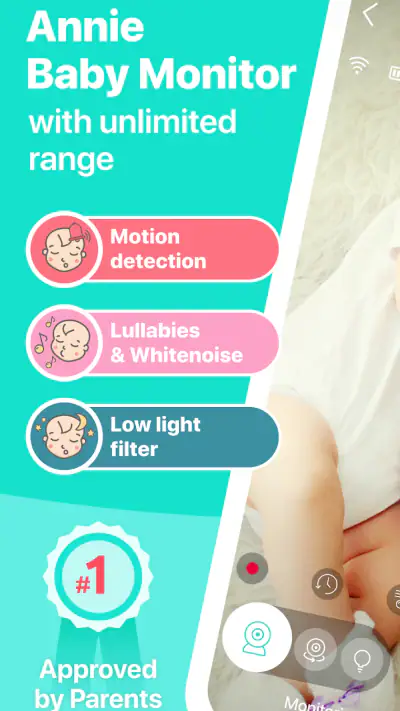 Annie Baby Monitor: Nanny Cam screenshot 1