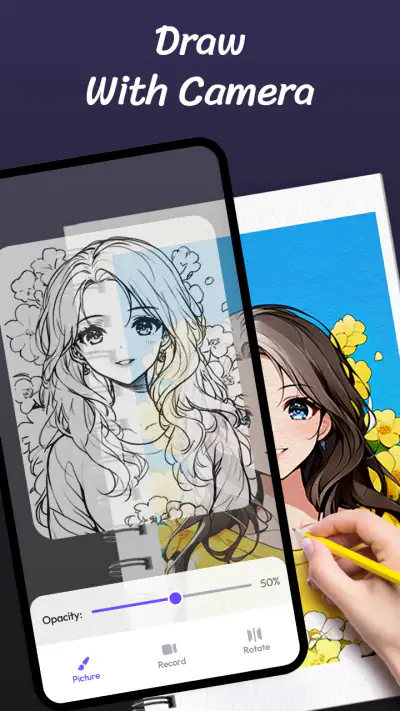 AR Drawing Paint Sketch Trace screenshot 1