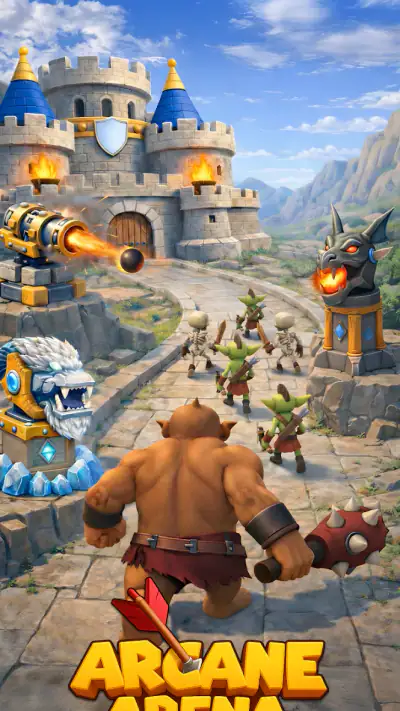Arcane Arena: Tower Defense TD screenshot 1