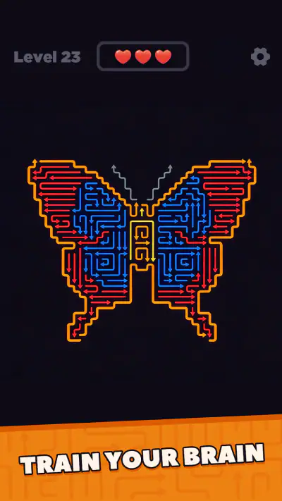 Maze Clear: Tap Away Puzzle screenshot 1