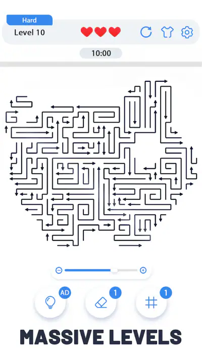 Arrow Maze-Tap Away screenshot 1