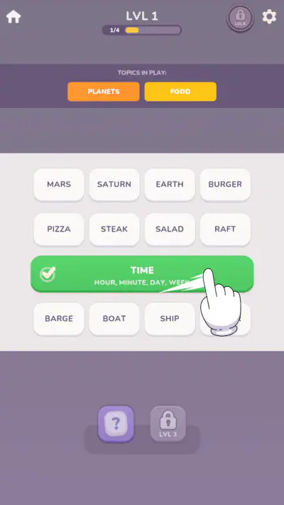 Association Master: Word Game screenshot 1