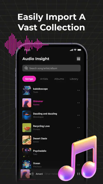 Audio Insight - Offline Music screenshot 1