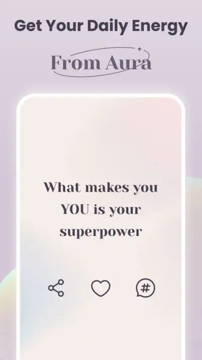 Aura Alarm, Daily Affirmations screenshot 1