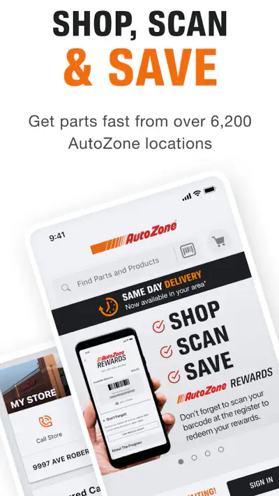 AutoZone Auto Parts & Repair screenshot 1