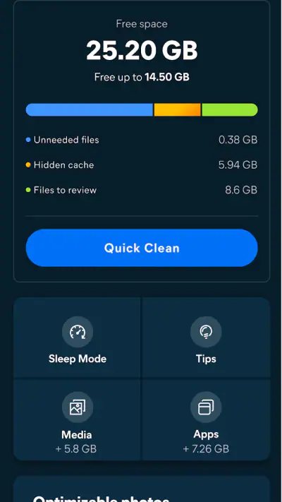 Avast Cleanup – Phone Cleaner screenshot 1